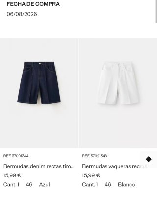 Bermudas vaqueras Mango mujer T46