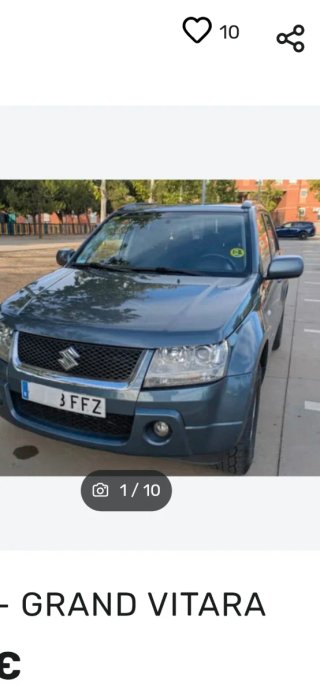 Antiniebla Suzuki Grand Vitara 2005