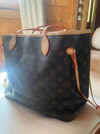 Bolso Louis Vuitton Neverfull Marrón