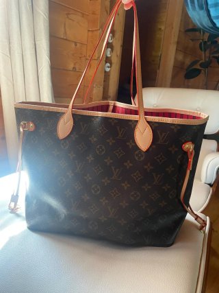Bolso Louis Vuitton Neverfull Marrón