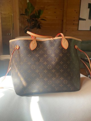 Bolso Louis Vuitton Neverfull Marrón