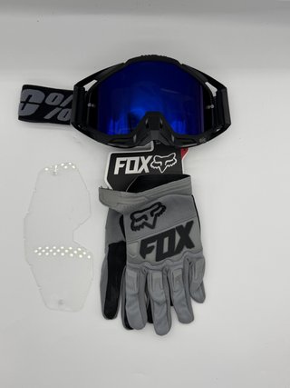 Gafas 100% y Guantes Fox Nuevos 139