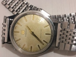 Reloj Tissot Seastar Dorado y Plateado