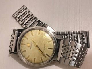 Reloj Tissot Seastar Dorado y Plateado