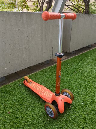 Patinete Mini Micro Deluxe Naranja