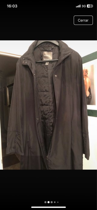 Gabardina larga Mango Talla L- XL