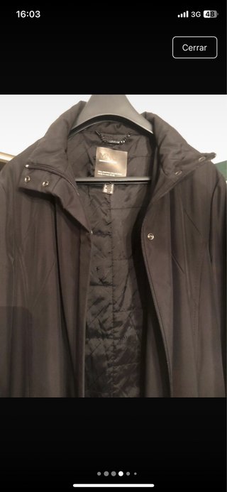Gabardina larga Mango Talla L- XL