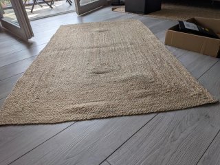 Tappeto Juta Naturale 95x155 cm