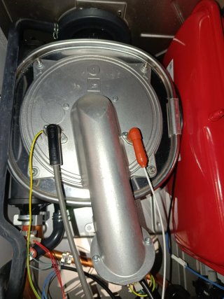 Intercambiador condensación caldera Baxi