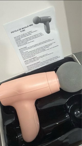 Mini pistola de masaje facial portátil