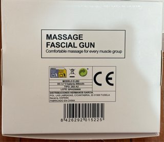 Mini pistola de masaje facial portátil