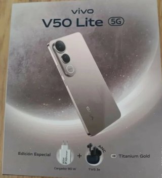 Móvil VIVO V50 LITE (5G) más AURICULARES