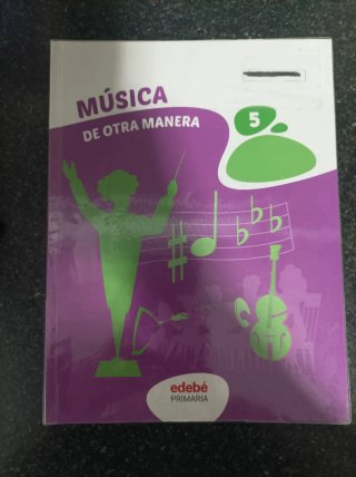 Libro Música 5 Edebé Primaria