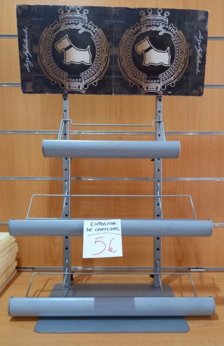 Expositor Carteras Metálico