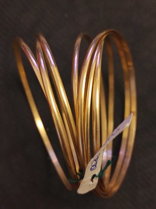 Pulsera semanario oro de dieciocho quilates