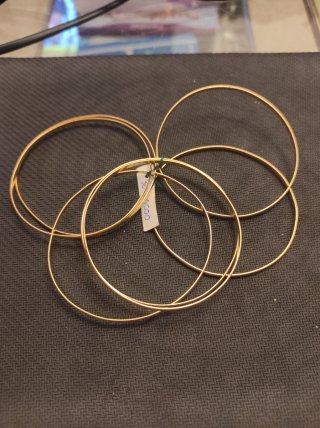 Pulsera semanario oro de dieciocho quilates