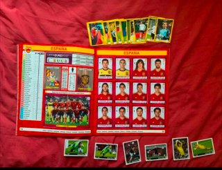 Album completo Panini Euro 2012 y cromos extra