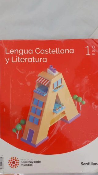 Libro de texto de lengua 1 eso ISBN 9788468049335