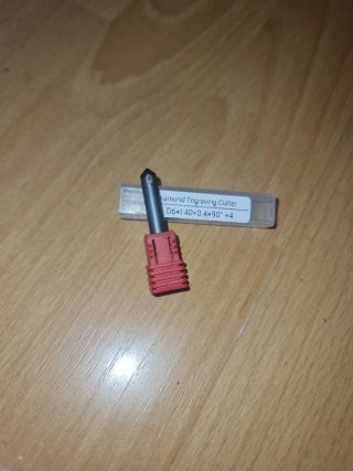 Broca Diamante Grabado 40x0.4x90°