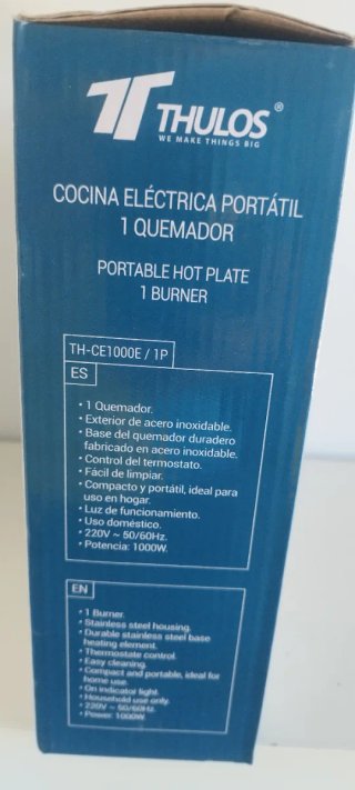 Cocina Eléctrica Portátil 1 Quemador