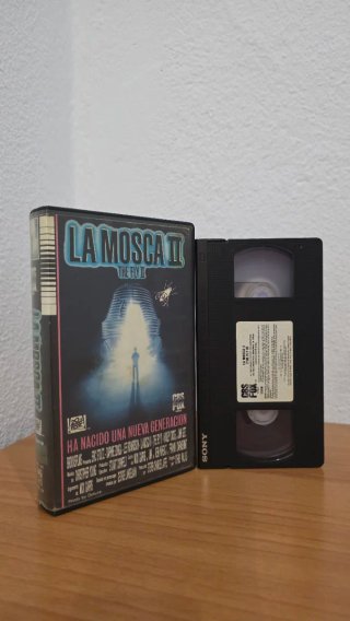 Películas VHS The Fly y La Mosca II