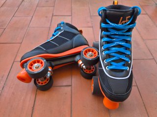 Patines F Roller Rental Talla 38/39 + Protecciones