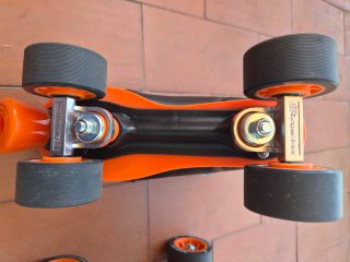 Patines F Roller Rental Talla 38/39 + Protecciones