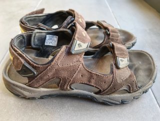 Sandalias Columbia Santiam 3 Tiras Hombre Marrón