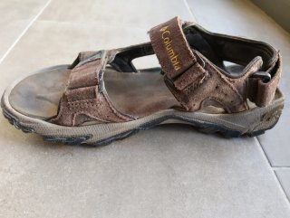 Sandalias Columbia Santiam 3 Tiras Hombre Marrón