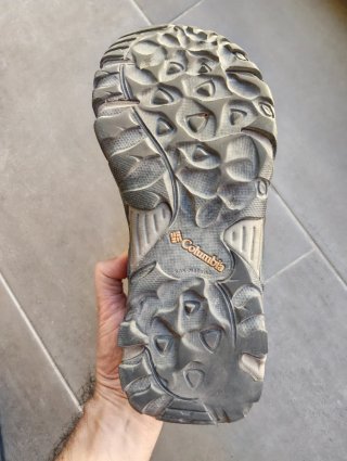 Sandalias Columbia Santiam 3 Tiras Hombre Marrón