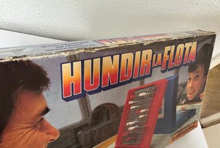 ANTIGUO JUEGO DE MESA MB HUNDIR LA FLOTA AÑO 1981