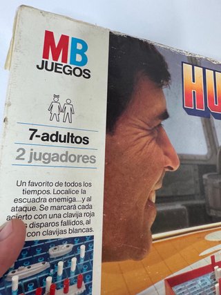 ANTIGUO JUEGO DE MESA MB HUNDIR LA FLOTA AÑO 1981