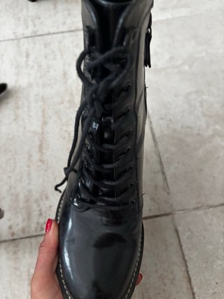Botines de tacón negros