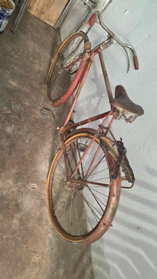 Bicicleta Clásica Roja