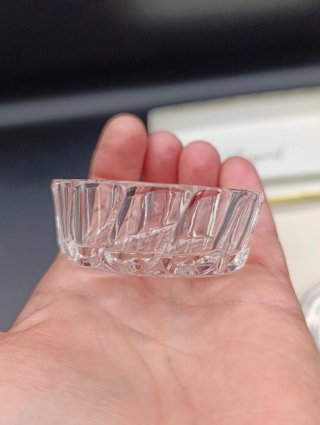 Saleros de pellizco cristal Bayard