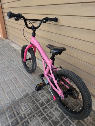 Bicicleta infantil Monty 103 16” aluminio