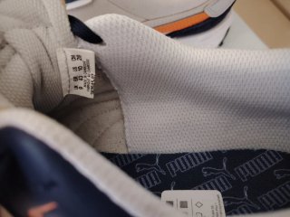 Zapatillas Puma Talla 43 Naranja y Blanco