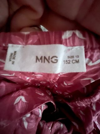 Mono niña Mango estampado.152cm