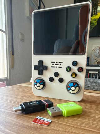 Consola R36S 128GB + wifi + funda