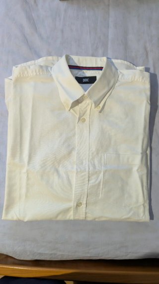 Camisa blanca manga larga marca DOC talla M