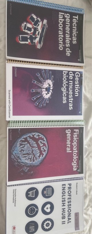 Libros Formación Profesional 1º Laboratorio