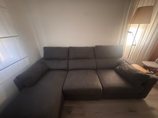 Sofá 3 plazas con chaiselongue IKEA