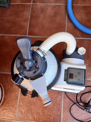 Depuradora de arena para piscina