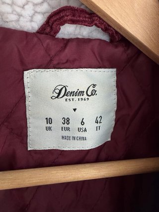 Cazadora pana borreguito Denim Co.
