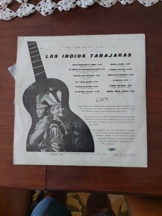 Vinilo Los Indios Tabajaras RCA Victor Año 1966.