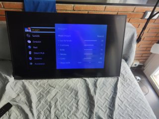 Televisión Samsung Smart TV Negra