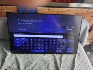 Televisión Samsung Smart TV Negra