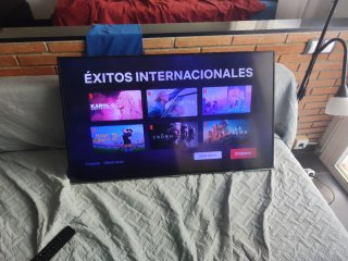 Televisión Samsung Smart TV Negra