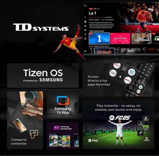 Smart tv QLED 40 pulgadas 2026 TD Systems