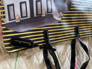 Borsa Braccialini a righe